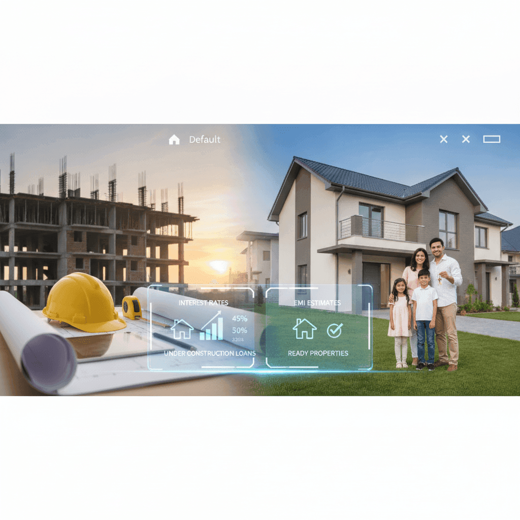 Home Loan Options for Construction and Ready Properties